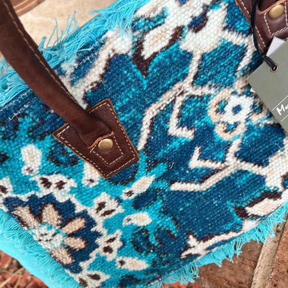 MyRA BAG Aqua Imagica Small Tote Bag NWT - Picture 10 of 10